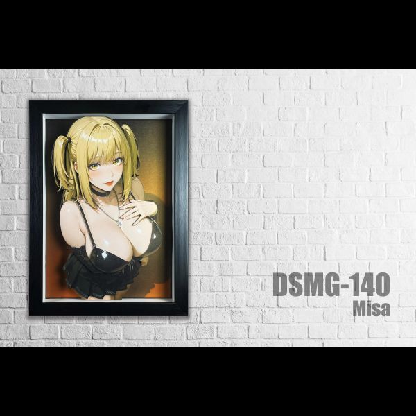 【海外代購】黑白畫映 B&W Misa 彌海砂 立體裝飾畫 DSMG-140/DSMGSlim-140 