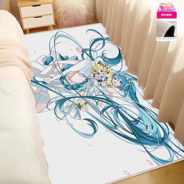 【海外代購】阿喵畫社 世界曲線 花海花嫁初音未來 展館級12k收藏超清精裱畫 床頭地墊 滑鼠墊 