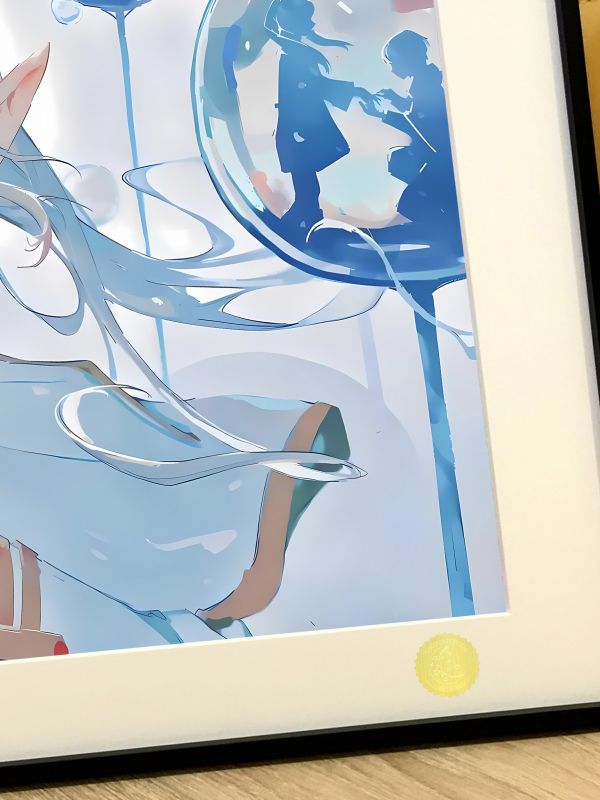 【海外代購】星空 《水晶球芙莉蓮》葬送的芙莉蓮Frieren辛美爾菲倫裝飾畫 