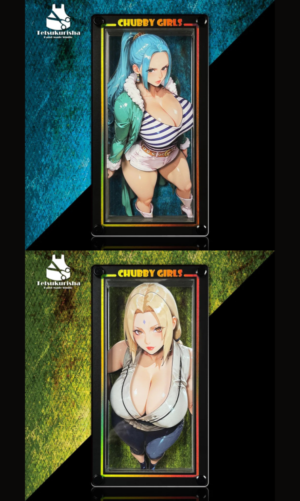 【海外代購】手造社 Tetsukurisha Chubby Girls Series 第五彈 薇薇 卡磚 第六彈 千手綱手 卡磚 