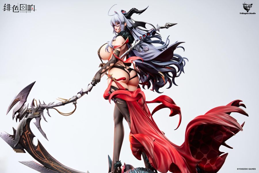 【預定】TriEagles TES 《緋色迴響》正版授權系列 雕像第一彈 黛莫妮卡 