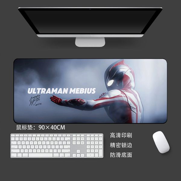 【海外代購】千鳥社 《夢比優斯》 夢比優斯奧特曼Ultraman Mebius聲優演員簽名滑鼠墊裝飾畫 