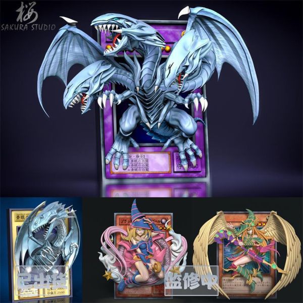 【海外代購】櫻 遊戲王畫框系列02 青眼究極龍 