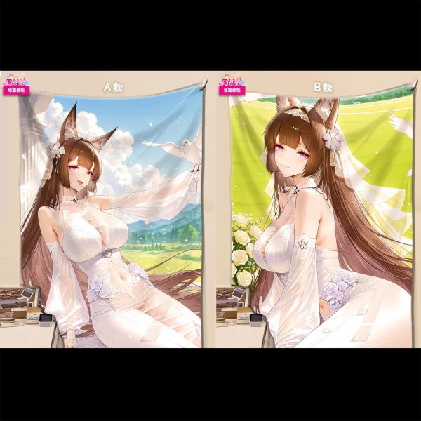 【海外代購】阿喵畫社 和平之鴿 婚紗天城裝飾畫 