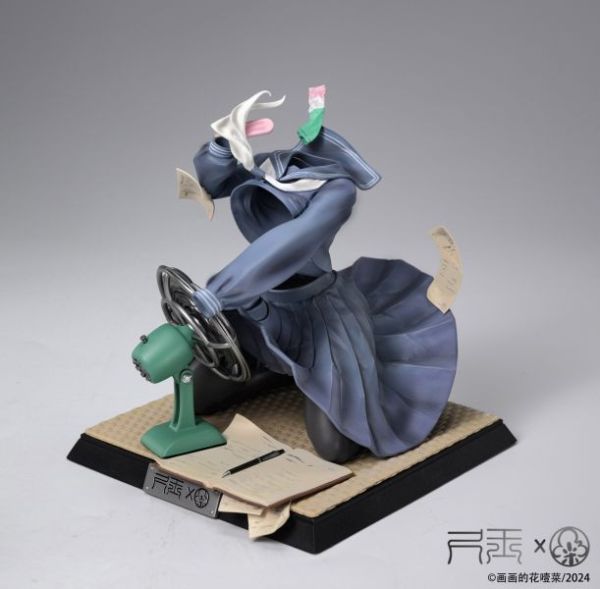 【海外代購】尺玉 畫畫的花噎菜 夏日的風 
