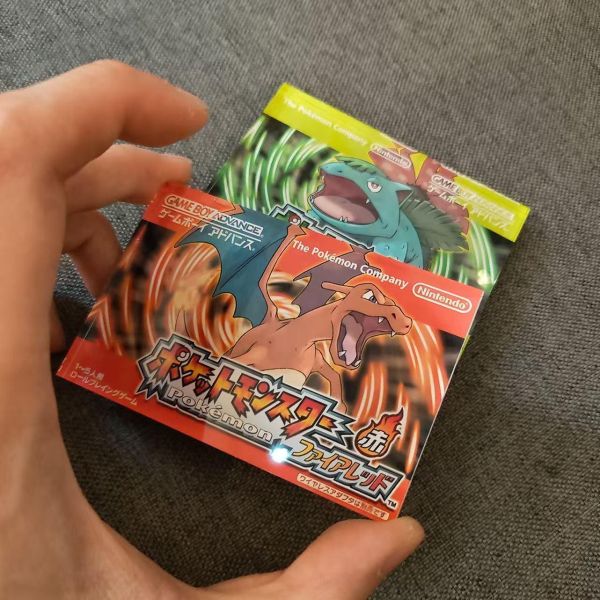 【海外代購】口袋時光愛好者工坊 Pokemon Time Sa1tan PTS 日版SP卡帶壓克力磚冰箱貼（火紅/葉綠/紅寶石/藍寶石/綠寶石） 
