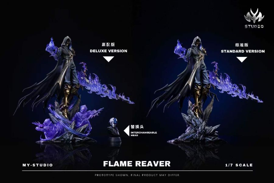 【預定】沐瑤 海外私訂雕像 黑厄 Flame Reaver 盜火行者 