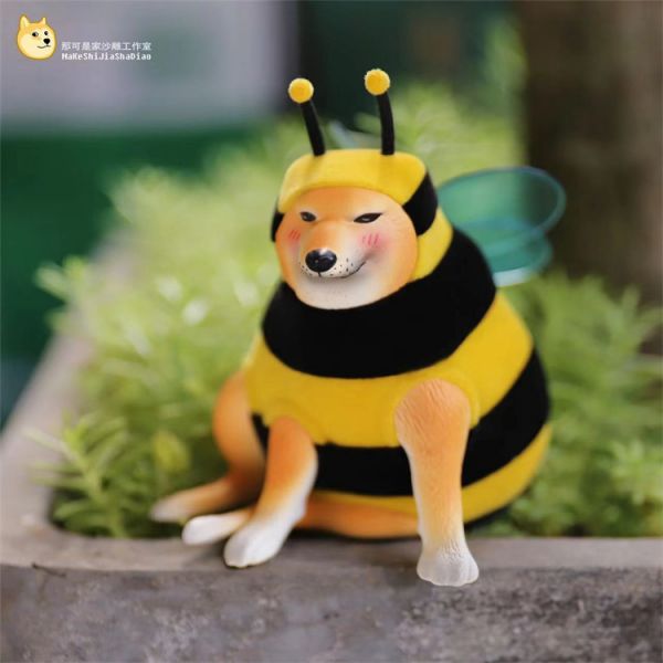 【海外代購】沙雕 組合款柴柴第三彈 蜂蜜柴 叉子柴 肌肉大柴 