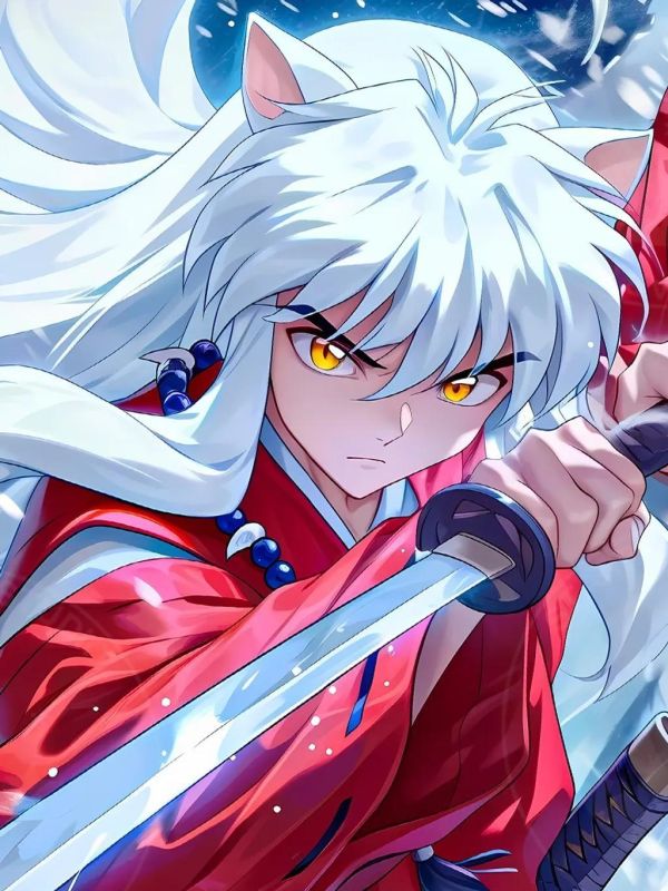 【海外代購】星空《犬夜叉》桔梗日暮戈薇阿籬殺生丸奈落彌勒裝飾畫 