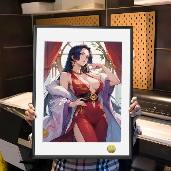 【海外代購】皇呱 《女帝魅力》海賊王世界第一美女魅力展現裝飾畫午睡毯 地毯 
