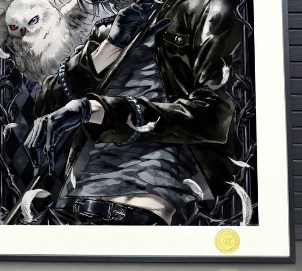 【海外代購】H2 《六道骸》家庭教師HITMAN REBORN!澤田綱吉裝飾畫 