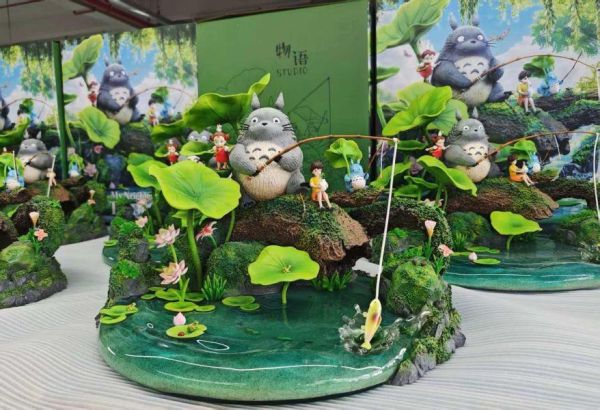 【海外代購】物語 回憶系列 第一彈荷塘龍貓 