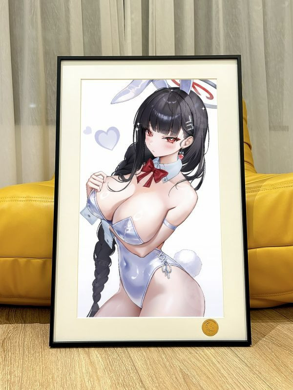 【海外代購】星空 《白衣莉音》蔚藍檔案調月莉央裝飾畫 