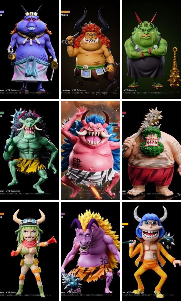 【系列代購】Yz 百獸海賊團 nunbers共鳴 蠻霸者 01~09 