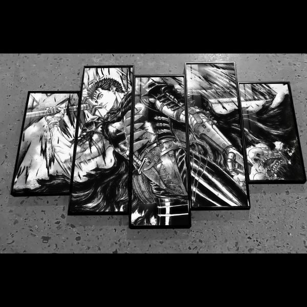 【海外代購】阿喵畫社 格斯 勇氣讚歌五幅套裝 新品異形套組裝飾畫 床頭地墊 午睡毛毯 滑鼠墊 