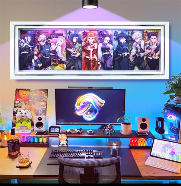 【海外代購】 KALA HOME 九柱煉獄杏壽郎富岡義勇蝴蝶忍 立體畫01 
