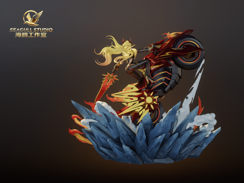 【預定】海鷗 SEAGULL 原神場景雕像第一彈 — 火神瑪薇卡 