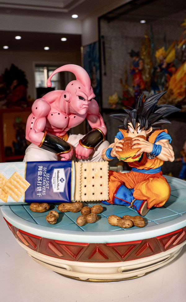 【預定】HS 七龍珠 第一彈 吃漢堡的悟空 