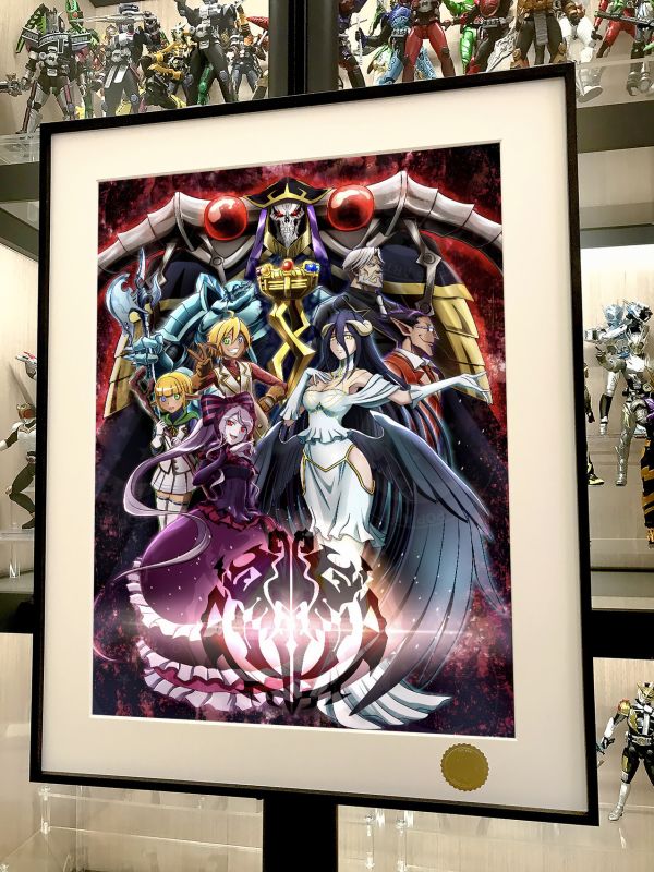 【海外代購】星空 《骨王》OVERLORD安茲·烏爾·恭雅兒貝德夏提雅迪米烏哥斯動漫裝飾畫 