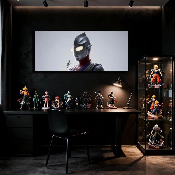 【海外代購】千鳥社《迪迦奧特曼》光之巨人人間體聲優演員簽名鼠標墊裝飾畫 