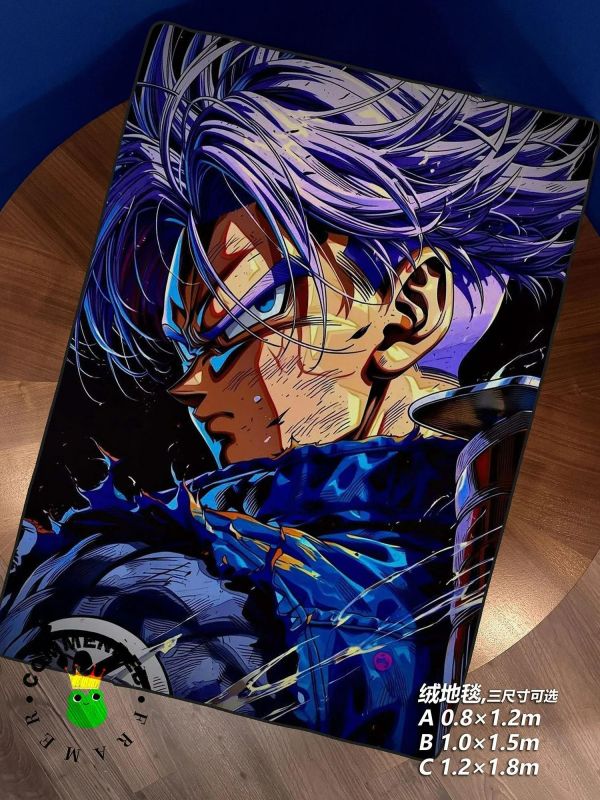 【海外代購】皇呱 《未來Z戰士第二彈》龍珠特蘭克斯裝飾畫 午睡毯 地毯 