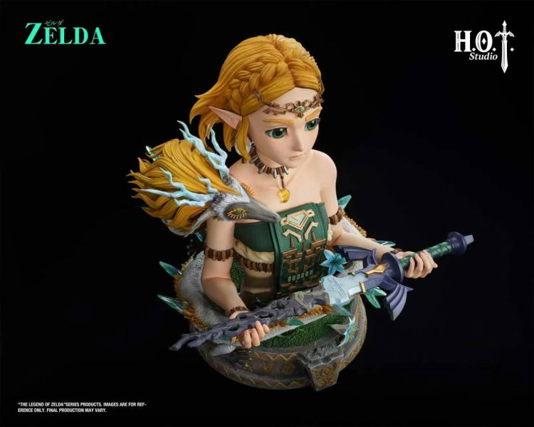 【預定】HOT 《薩爾達傳說：王國之淚》薩爾達公主半身像 
