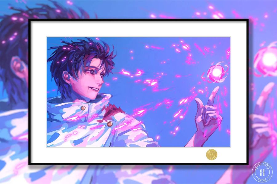 【海外代購】H2 《乙骨憂太》咒術回戰五條悟禪院真希虎杖裝飾畫 