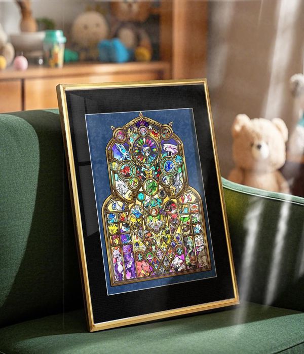 【海外代購】千鳥社 《寶可夢之窗》 寶可夢皮卡丘蒼響裂空座超夢阿爾宙斯午睡毯地毯裝飾畫 