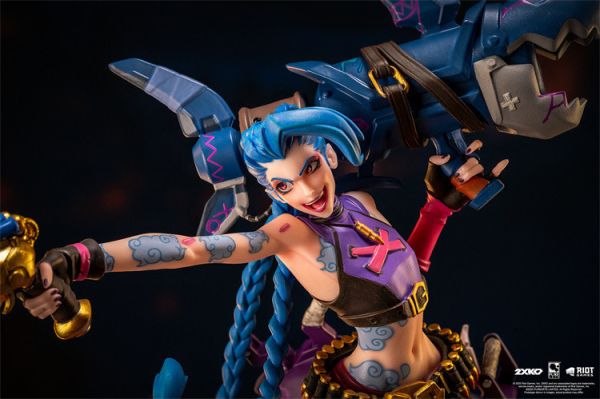 【預定】2XKO 金克絲 & 沃里克 VS 阿狸 & 艾克 1/10 雕像 Jinx & Warwick VS Ahri & Ekko 1/10 Scale Statue bundle 