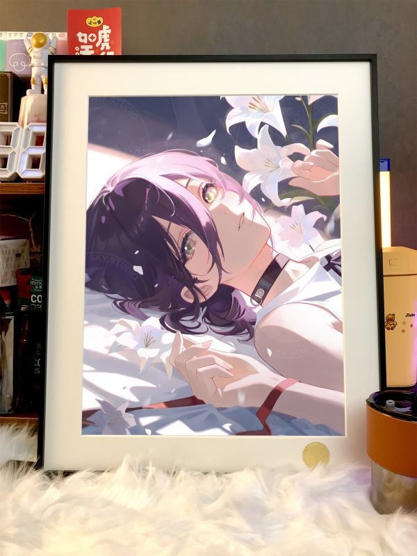 【海外代購】星空 《百合花蕾塞》Chainsaw Man電鋸人裝飾畫 