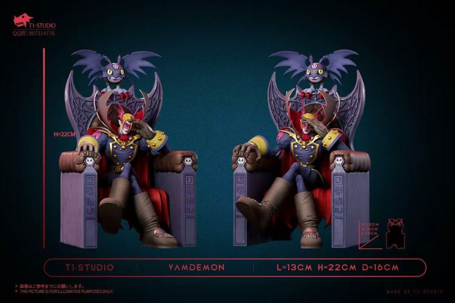 【預定】T1 數位精靈大冒險-坐姿吸血魔&小惡魔 
