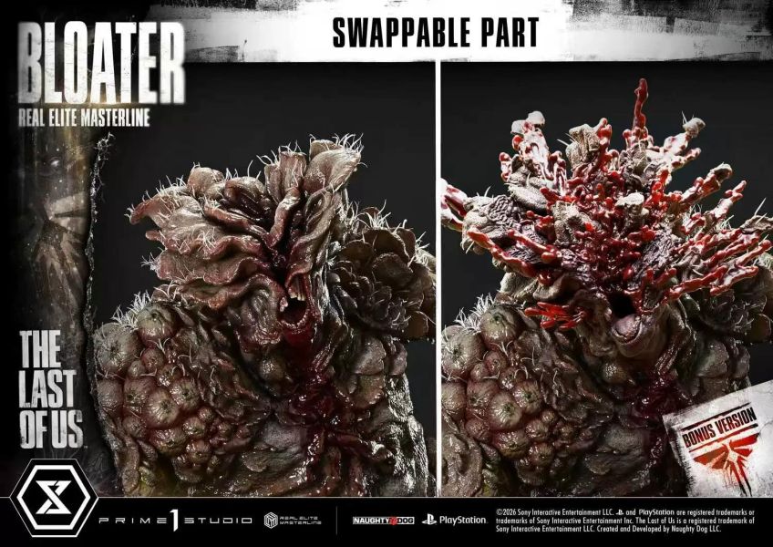 【預定】Prime 1 P1S 1/4 最後生還者1 Bloater 喬爾 艾莉 