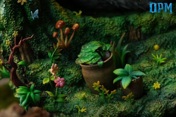 【預定】OPM 宮崎駿桌面場景系列013 龍貓 樹洞龍貓 