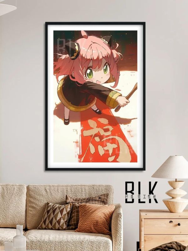 【海外代購】巴洛克《送福阿尼亞》Anya間諜過家家裝飾畫冰箱貼 