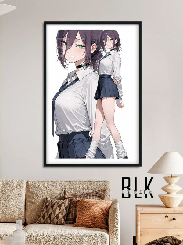 【海外代購】巴洛克 《蕾塞同學》鏈鋸人蕾塞篇裝飾畫冰箱貼 