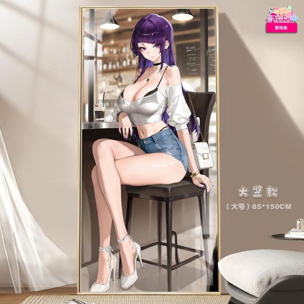 【海外代購】阿喵畫社 田中摩美 8k大豎氛圍高清裝飾畫 