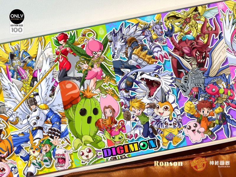 【海外代購】神秘畫廊 Ronson 共同奉獻 RAINBOW系列o14 數碼寶貝 