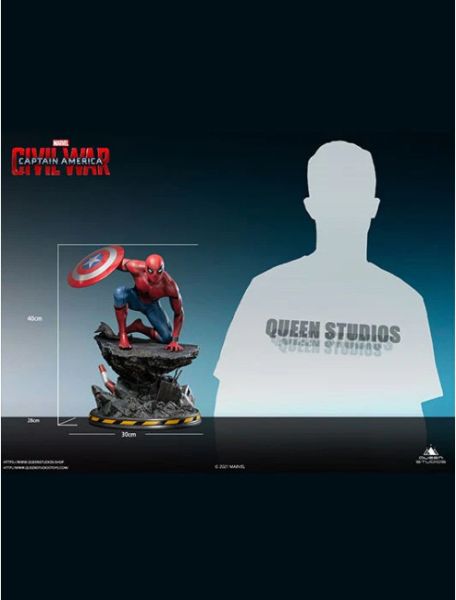 【海外代購】Queen Studios 蜘蛛侠 1/4 全身像 高级版 