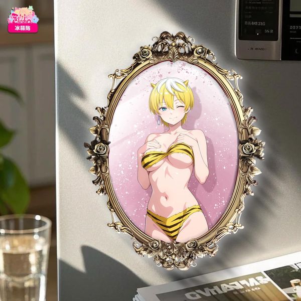 【海外代購】阿喵畫社 動漫冰箱貼第七十五彈魔都精兵的奴隸魔鏡系列 高透亞克力磁吸冰箱貼 