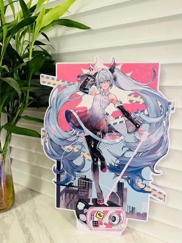 【海外代購】千鳥社 初音未來miku公主殿下可愛大立牌 