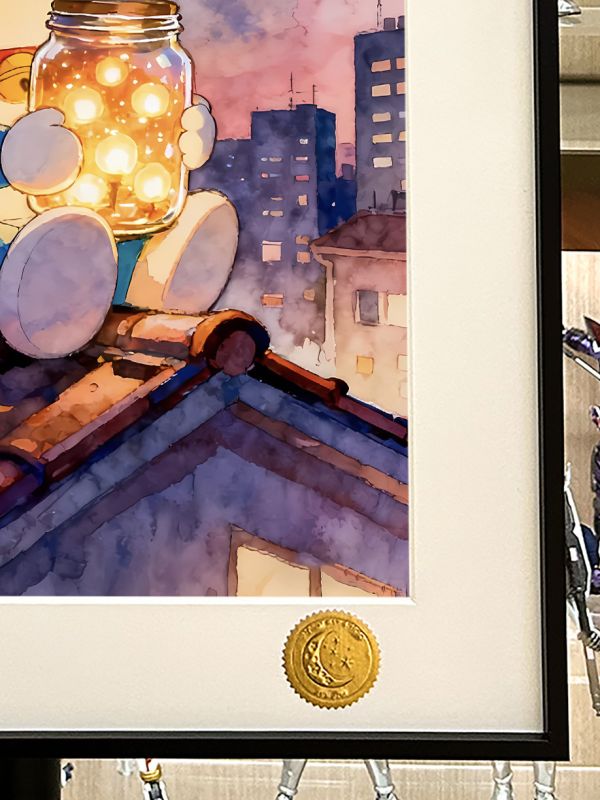 【海外代購】星空 《流星哆啦A夢》哆啦A夢Doraemon機器貓小叮噹動畫裝飾畫 