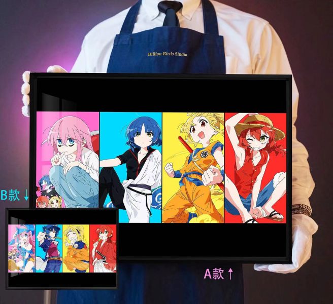 【海外代購】千鳥社 孤獨搖滾cosplay後藤山田涼喜多鬱代虹夏畫 