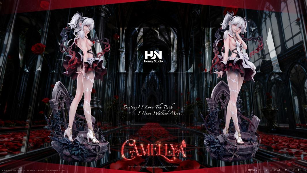 【預留請洽客服】Honey 黑岸的宿命之花，為你綻放 Camelllya·椿 