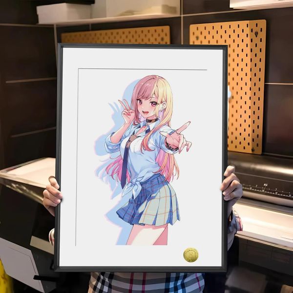 【海外代購】皇呱 《甜妹喜多川海夢》裝飾畫 戀上換裝娃娃 