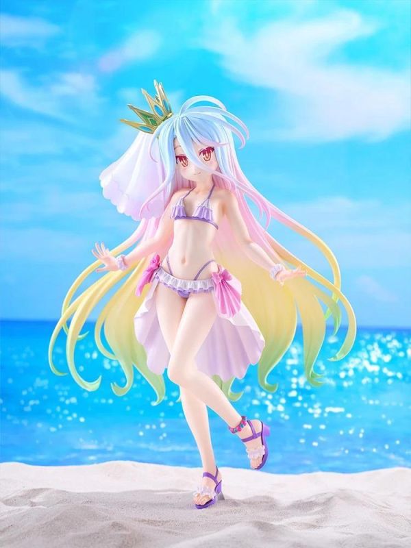 【PVC預定】FuRyu TENITOL TALL 遊戲人生 白色 泳裝禮服 
