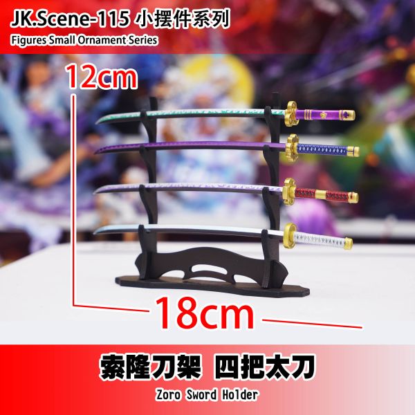 【海外代購】JacksDo JK.Scene-115 小擺飾系列 索隆刀架配件 