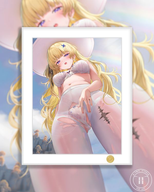【海外代購】H2 《菲比》鳴潮Wuthering Waves黎那汐塔二次元裝飾畫 