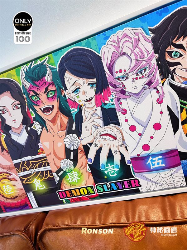 【海外代購】神秘畫廊 Ronson RAINBOW系列09 十二鬼月 裝飾畫01 
