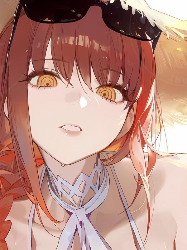 【海外代購】星空 《日光浴瑪奇瑪》Chainsaw Man電鋸人Makima電次早川秋鏈鋸人支配惡魔動漫裝飾畫 