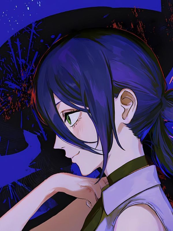 【海外代購】星空 《15週年電次/蕾塞》電鋸人Reze帕瓦瑪奇瑪早川秋鏈鋸人動漫裝飾畫 